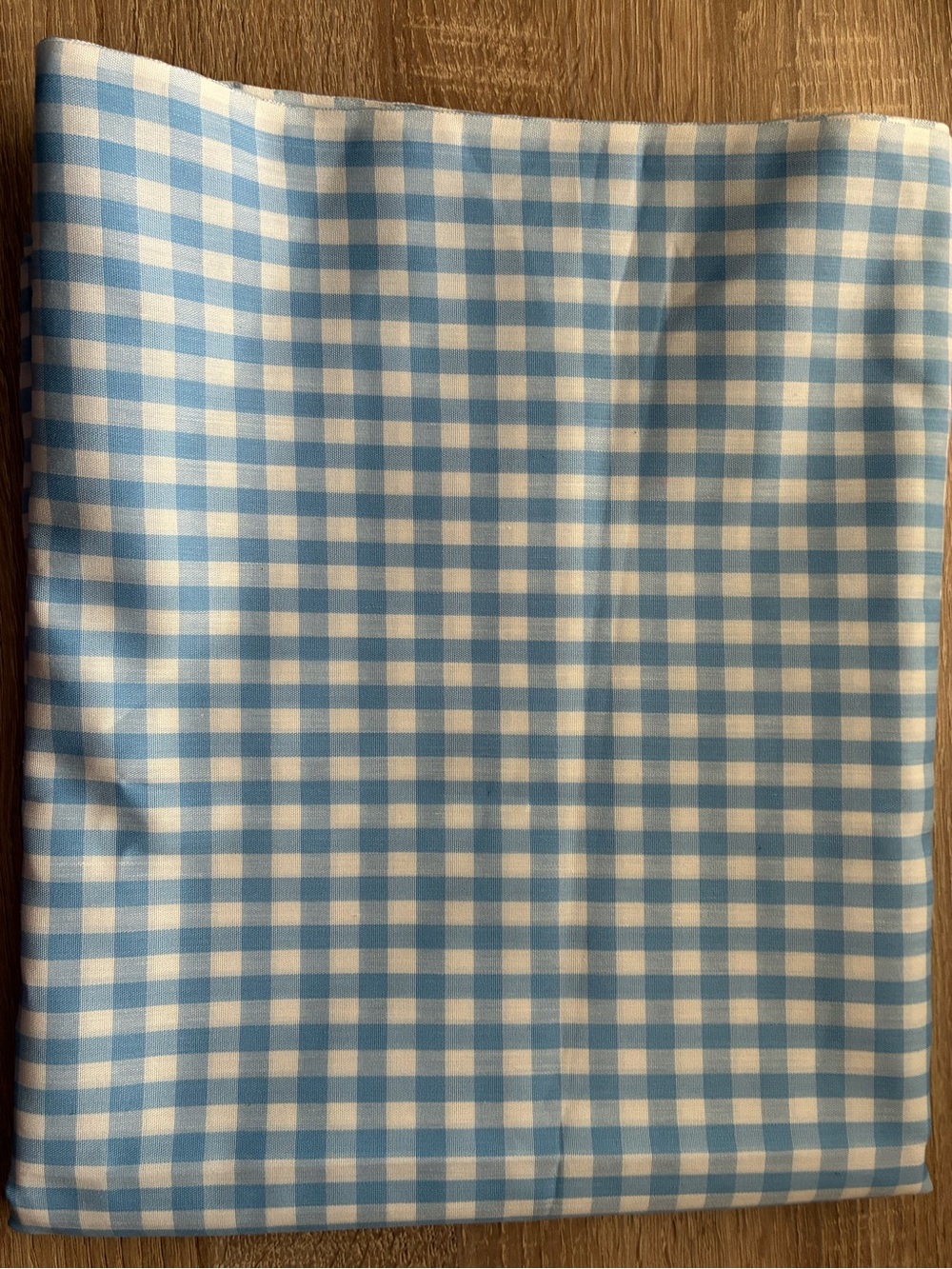 Vintage Blue Gingham Fabric - 3 Yards Quilting Cotton 💙🤍💙🤍